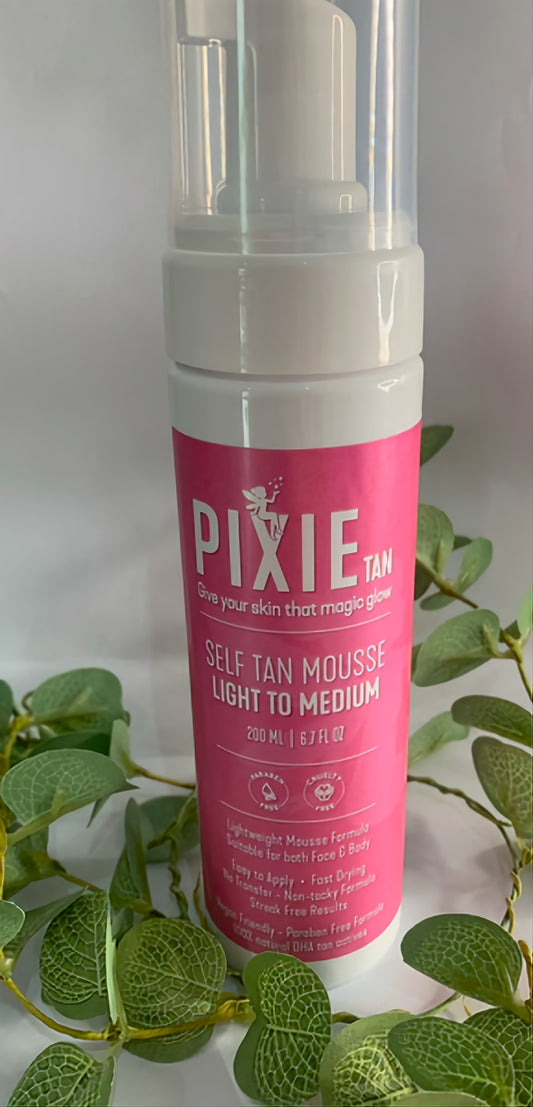 Pixie Tan  - Light- Medium Mousse - 200ml